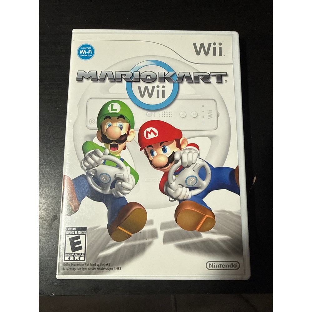 Mario Kart Wii Nintendo Wii Game CIB with Manual RVL-RMCW-USA